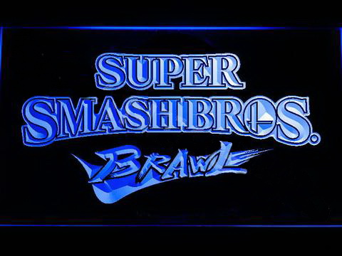 Super Smash Bros Brawl LED Neon Sign